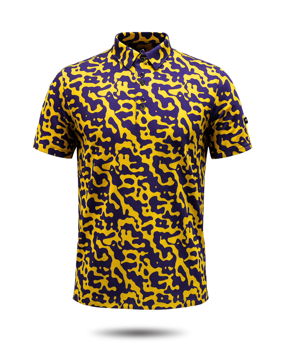 LSU Death Valley inspired performance polo