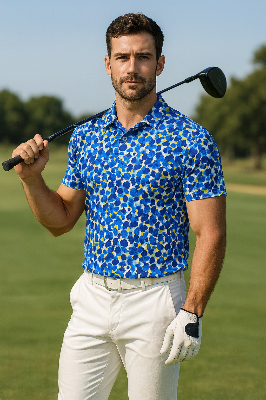lightweight, moisture wicking performance golf polo - Dirty Birdie 