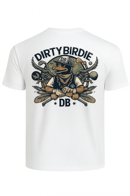 Comfort Colors duck hunting & golf graphic tshirt - Dirty Birdie