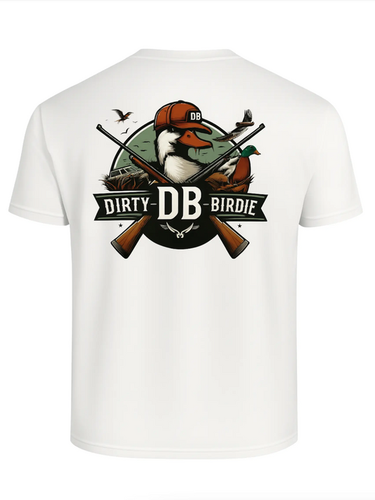 Comfort Colors graphic tshirt for dove, duck & pheasant hunting - Dirty Birdie