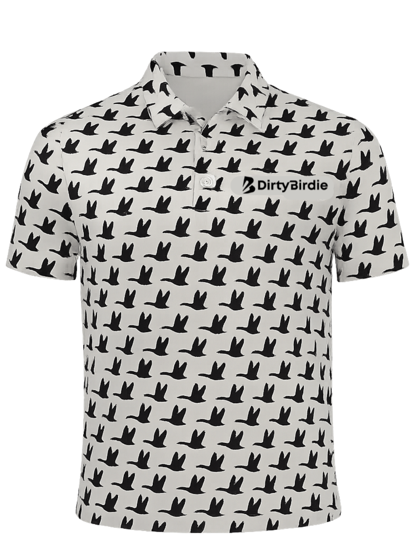 lightweight, moisture wicking performance golf polo - Dirty Birdie 