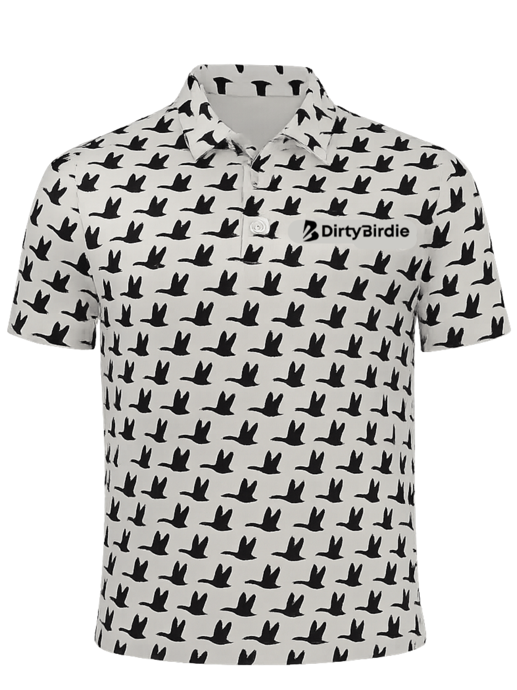 lightweight, moisture wicking performance golf polo - Dirty Birdie 