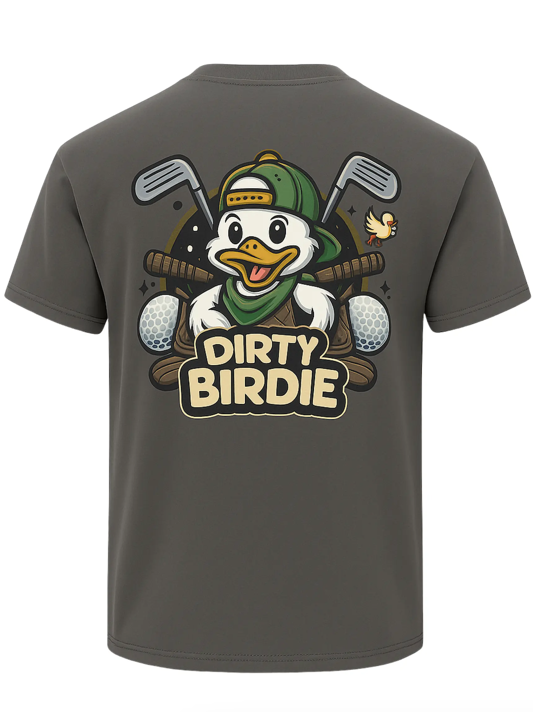 Youth Comfort Colors duck hunting & golf graphic tshirt - Dirty Birdie