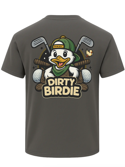 Youth Comfort Colors duck hunting & golf graphic tshirt - Dirty Birdie