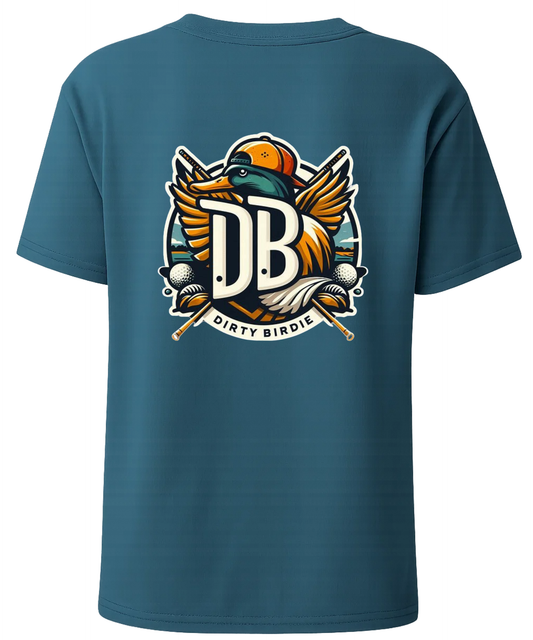 Gildan youth duck & golf hunting graphic tshirt - Dirty Birdie