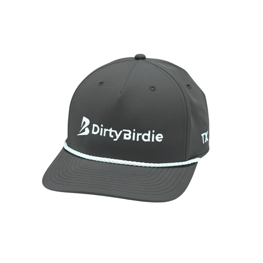 Richardson 258 Dark Grey with white rope - Dirty Birdie 