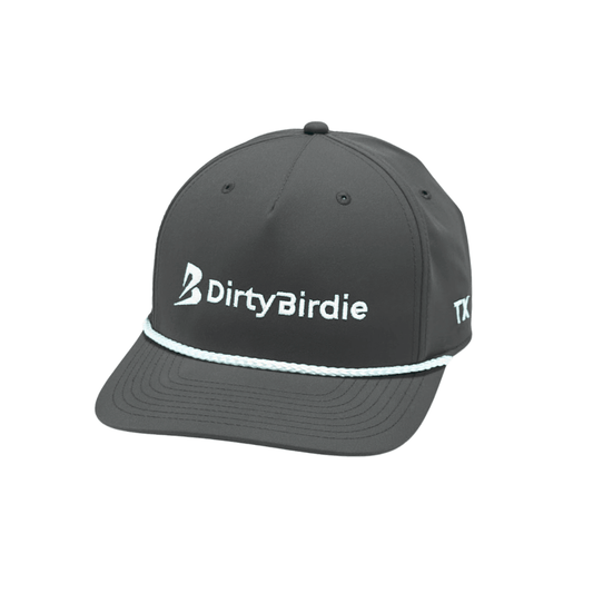 Richardson 258 Dark Grey with white rope - Dirty Birdie 