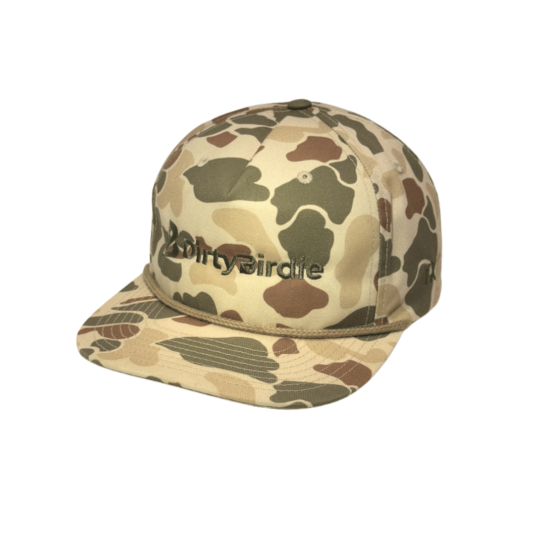 Richardson 256P Umpqua Harvest Duck Camo with light brown rope - Dirty Birdie