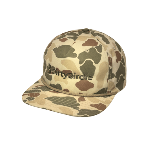 Richardson 256P Umpqua Harvest Duck Camo with light brown rope - Dirty Birdie