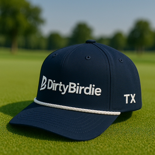 Navy Blue Richardson 258 classic rope snapback hat - Dirty Birdie