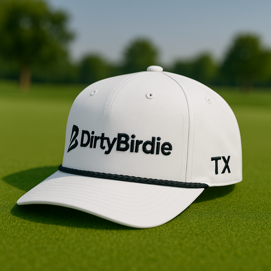 White Richardson 258 classic rope snapback hat - Dirty Birdie