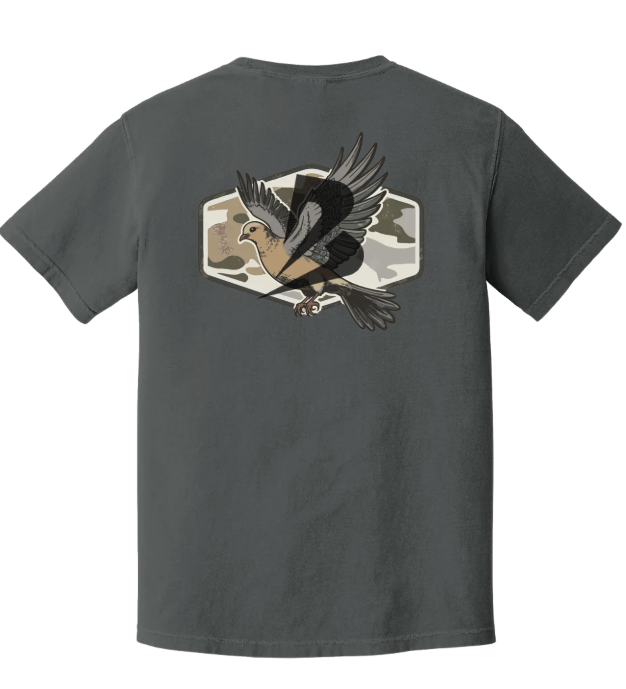 Comfort Colors dove hunting graphic tshirt - Dirty Birdie