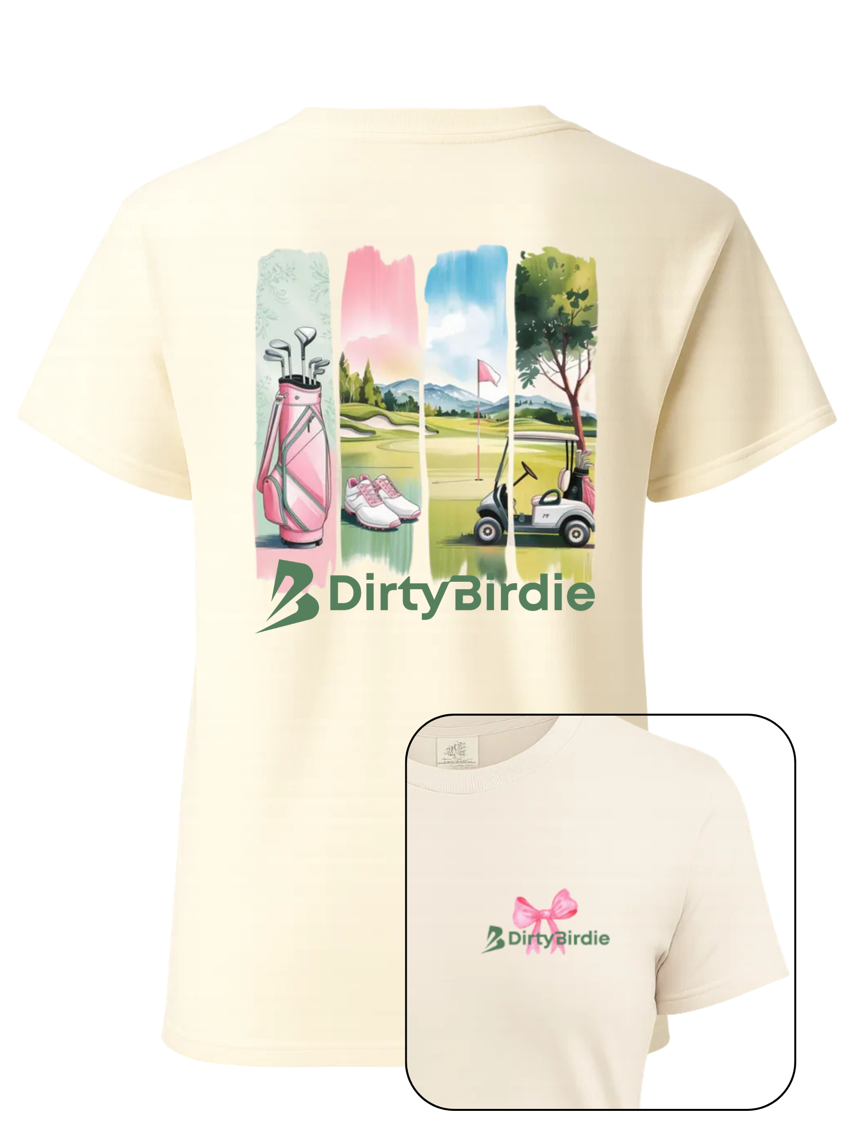 Gildan youth golf graphic tshirt - Dirty Birdie