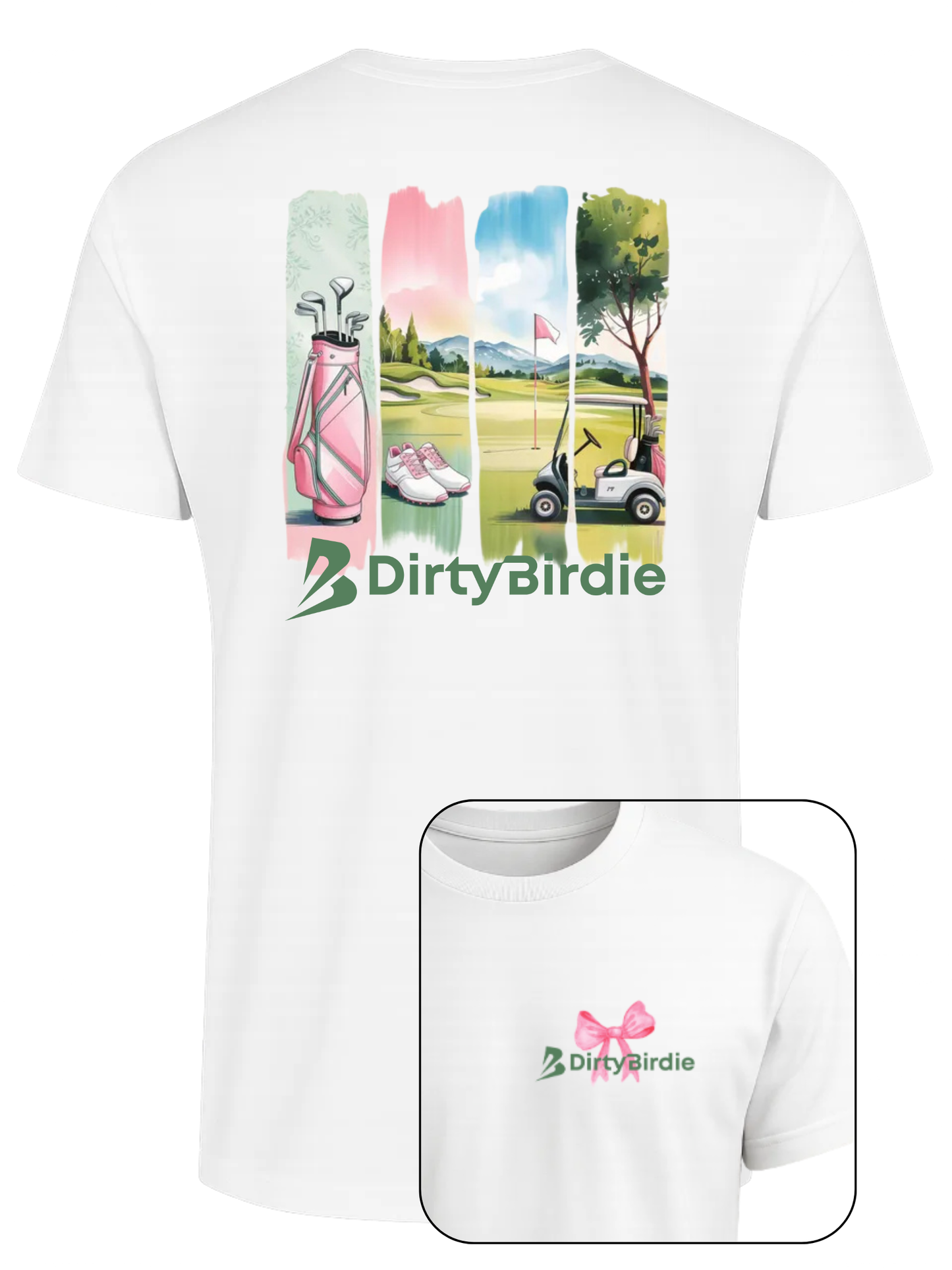 Gildan youth golf graphic tshirt - Dirty Birdie